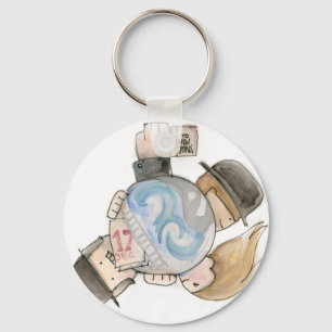 Around the World in 80 Days Keychain