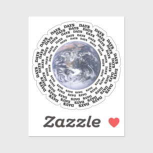 Around the World in 80 Days Sticker