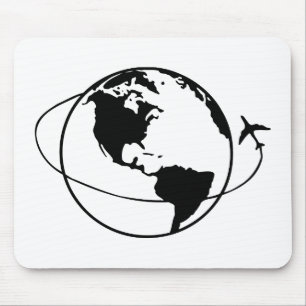 Around the World Mouse Pad