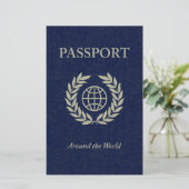 around the world : passport (Standing Front)