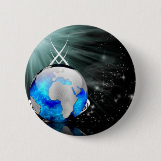 Around The World Pinback Button