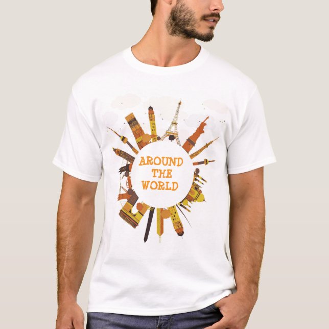 Around The World T-Shirt (Front)
