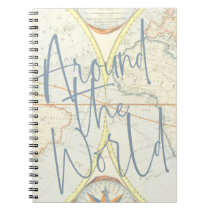 Around the World Travel Notebook