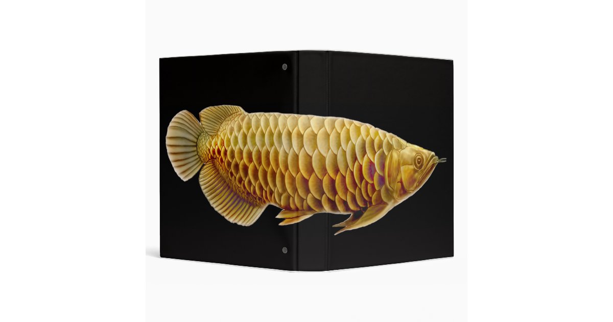 Arowana Tropical Fish Binder | Zazzle.com