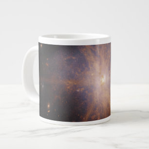 Arp 220 Lights Up The Night Sky Giant Coffee Mug
