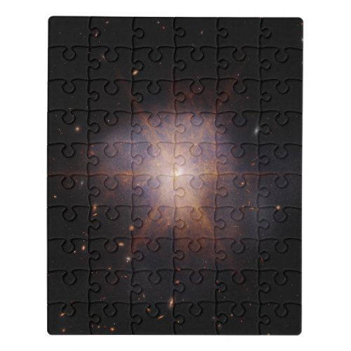 Arp 220 Lights Up The Night Sky Jigsaw Puzzle