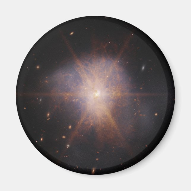 Arp 220 Lights Up The Night Sky Magnet (Front)