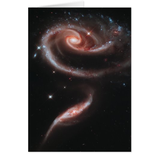 Arp 273 Interacting Galaxies (Hubble Telescope) Cards (Front)