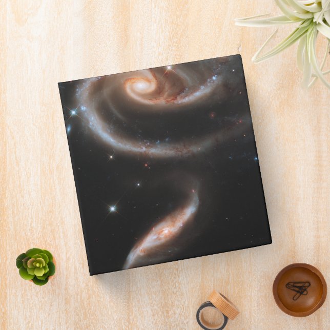 Arp 273 Interacting Galaxies In Andromeda. 3 Ring Binder (In Situ)