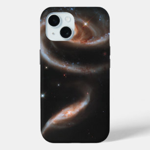 Arp 273 Interacting Galaxies In Andromeda. iPhone 15 Case