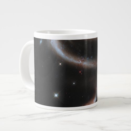 Arp 273 Interacting Galaxies In Andromeda Giant Coffee Mug