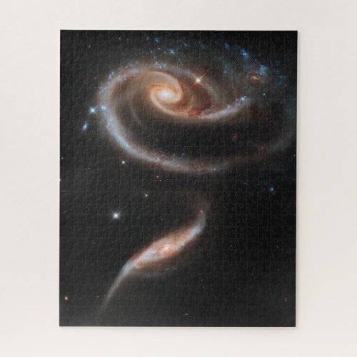 Arp 273 Interacting Galaxies In Andromeda Jigsaw Puzzle