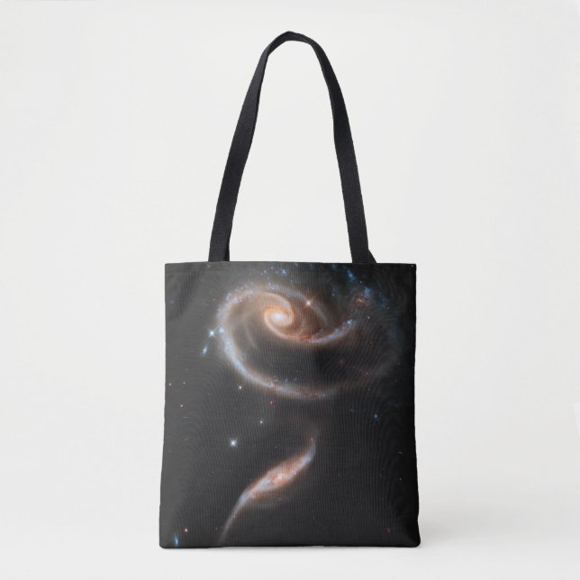 Arp 273 Interacting Galaxies In Andromeda. Tote Bag (Front)