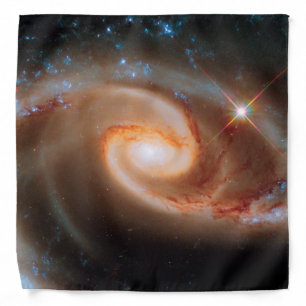 Arp 273 Rose Galaxies Hubble Outer Space Photo Bandana