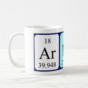 Árpád periodic table name mug