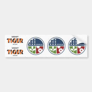 ARRA TIGER Recovery/Stimulus 2.5" Stickers (5)