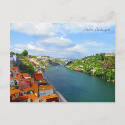 Arrbida Bridge  Porto Portugal Postcard