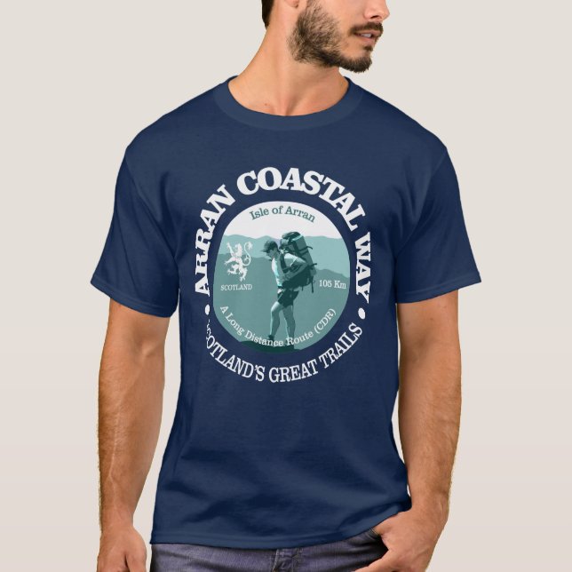 Arran Coastal Way (T) T-Shirt (Front)