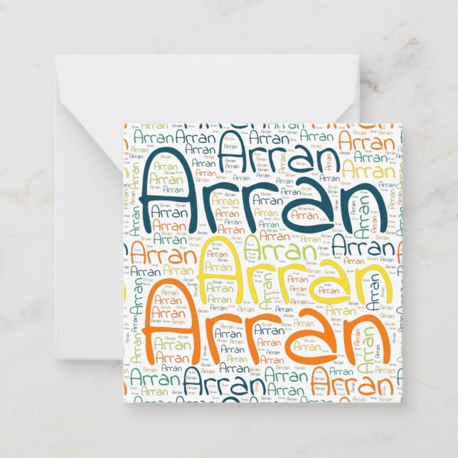 Arran Note Card (Front)