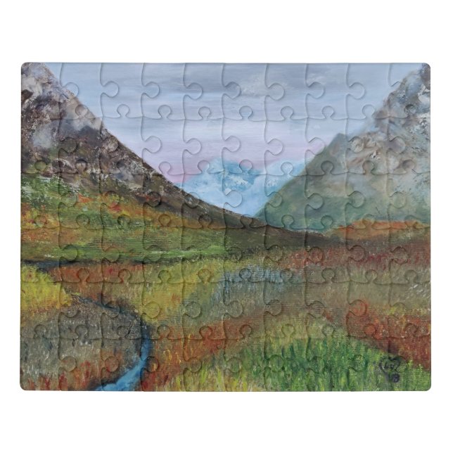 Arran, Scotland - be wild - by Luna Smith Jigsaw Puzzle (Puzzle Horizontal)