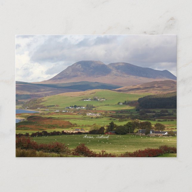 Arran, Scotland landscape photograph  Postcard (Front)