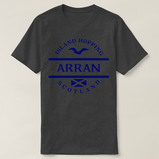 Arran Scottish Islands T-Shirt (Design Front)