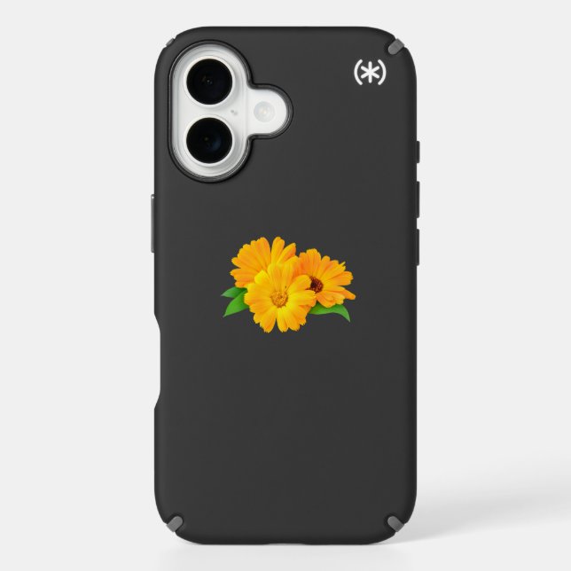 Arranged Calendula Flowers Speck iPhone Case (Front)