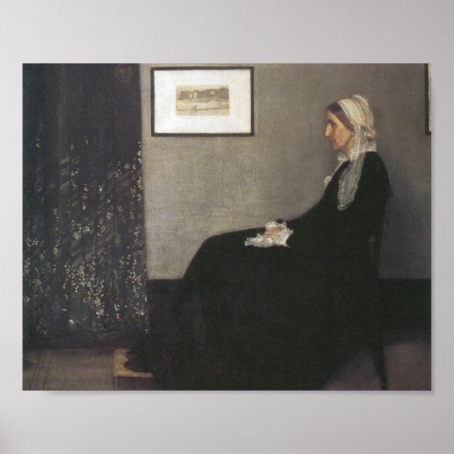 Arrangement in Gray and Black - Whistler's Mother Poster (Front)