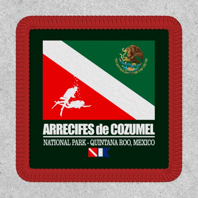Arrecifes de Cozumel (sq)  Patch (Front)