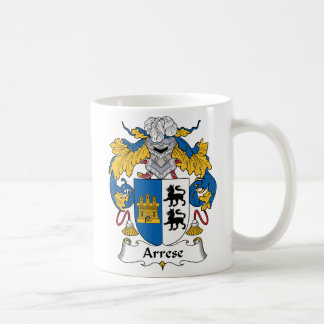 Arrese Family Crest Coffee Mug