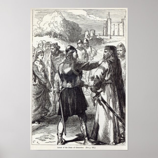 Arrest of the Duke of Gloucester Poster (Front)