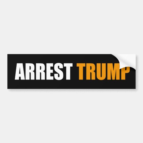 arrest trump Indict trump _ mar a lago documents Bumper Sticker