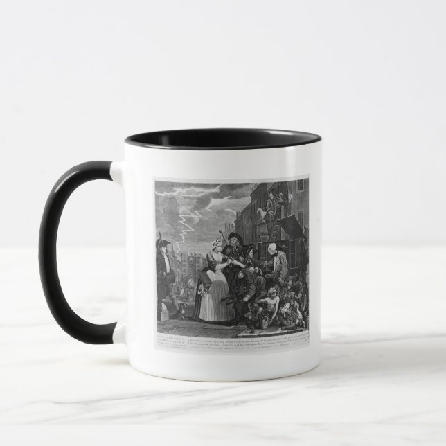 Arrested for Debt Mug (Left)