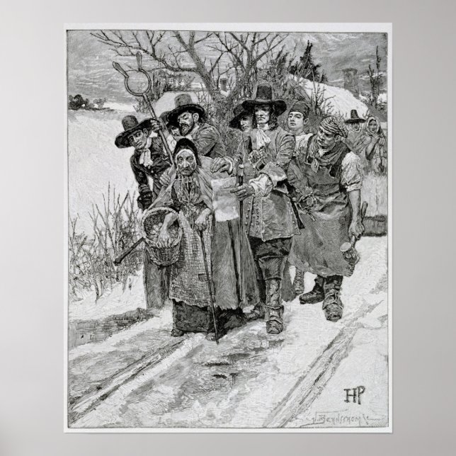 Arresting a Witch Poster (Front)