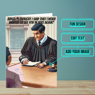 Arresting Officer Funny Police Birthday Card