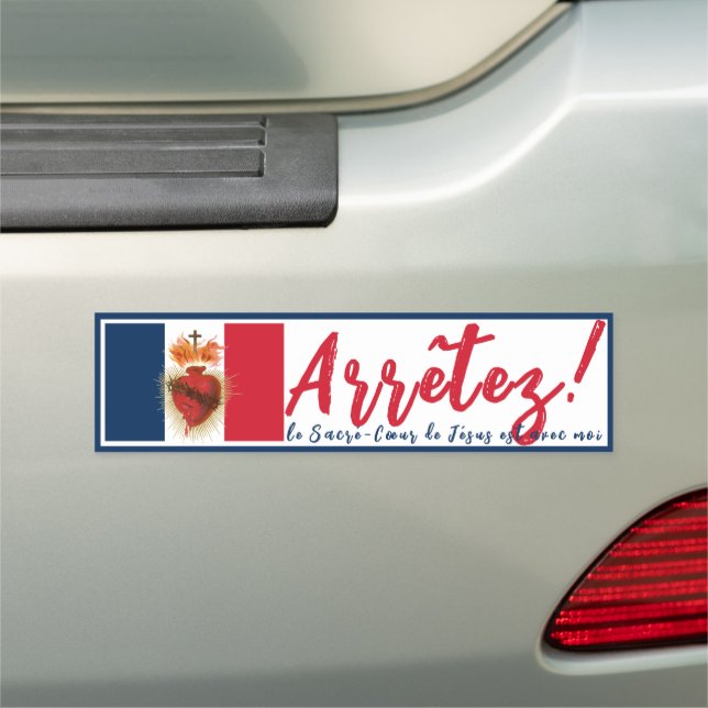Arrêtez! Car Magnet (In Situ)