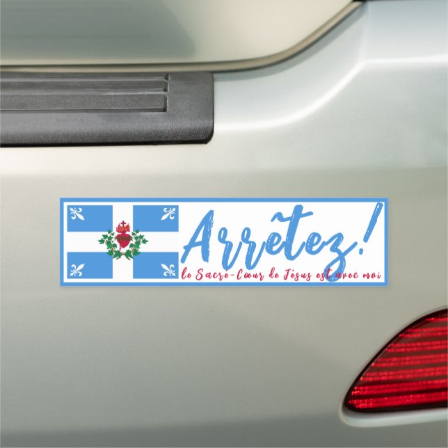 Arrêtez! Car Magnet (In Situ)