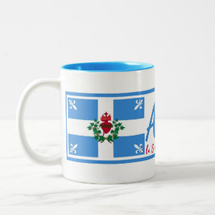 Arrêtez! Two-Tone Coffee Mug