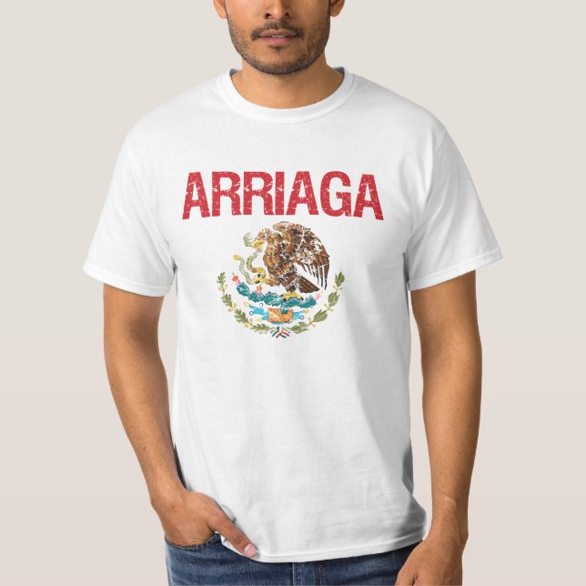 Arriaga Surname T-Shirt (Front)