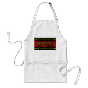 arriba burritos adult apron