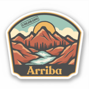  Arriba, Colorado Sticker