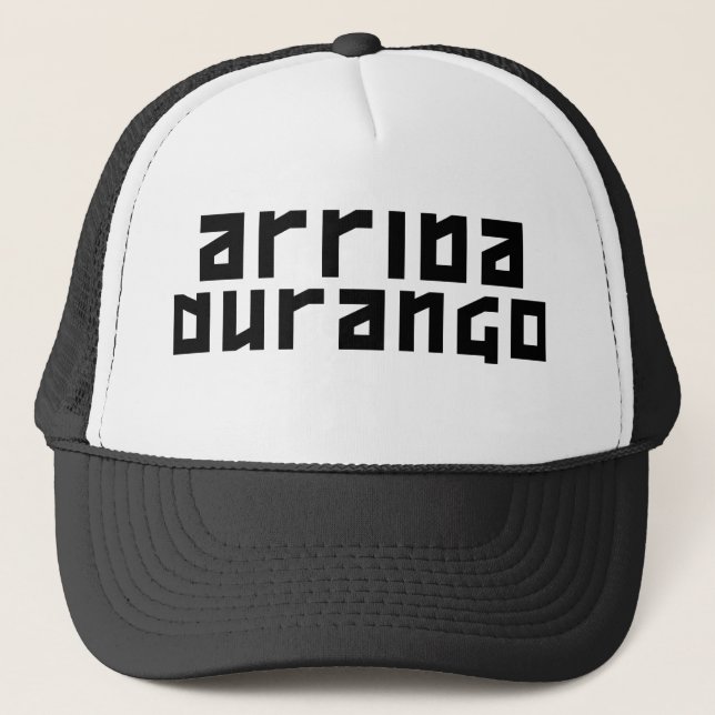 Arriba Durango - Original Black Trucker Hat (Front)