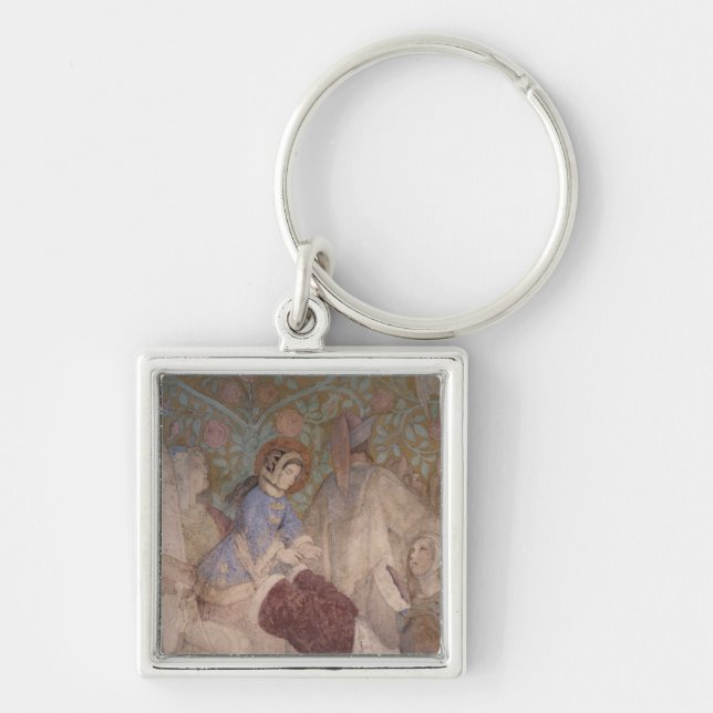 Arrival in Eisenach, c.1854/55 Keychain (Front)
