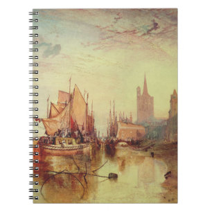 Arrival of a Packet Boat by Joseph Turner Notebook