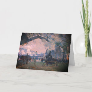 Arrival of the Normandy Train, Gare Saint-Lazare:  Card