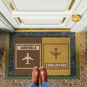 Arrivals & Departures, Housewarming Welcome Fiber Doormat