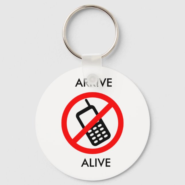 ARRIVE ALIVE KEYCHAIN (Front)