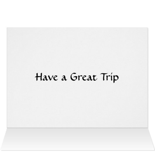 "ARRIVEDERCI, CIAO, BUON BIAGGIO" ITALIAN STYLE (Inside Horizontal (Top))