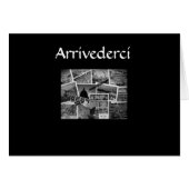 "ARRIVEDERCI, CIAO, BUON BIAGGIO" ITALIAN STYLE (Front Horizontal)