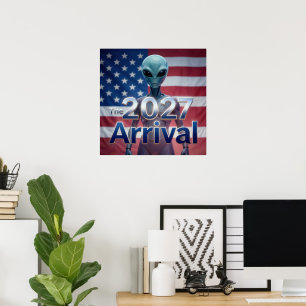 Arriving  poster